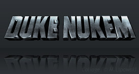 Amtlich: Duke Nukem Marke gehört allein Gearbox Software - Schriftmarke: Screenshot Duke Nukem Forever Gearbox Software - Collage Lipowski