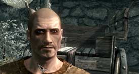 Mein Spiel-Charakter in The Elder Scrolls V Skyrim. Sieht zwar ähnlich aus wie ich, gehört aber aller Wahrscheinlichkeit nicht mir sondern Bethesda Softworks.